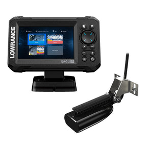 Lowrance Eagle 5 Combo  SplitShot Transducer wCMAP Charts