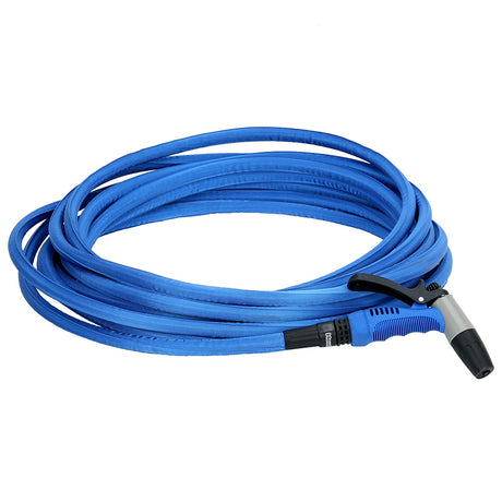 HoseCoil 25 Blue Flexible Hose Kit wRubber Tip Nozzle