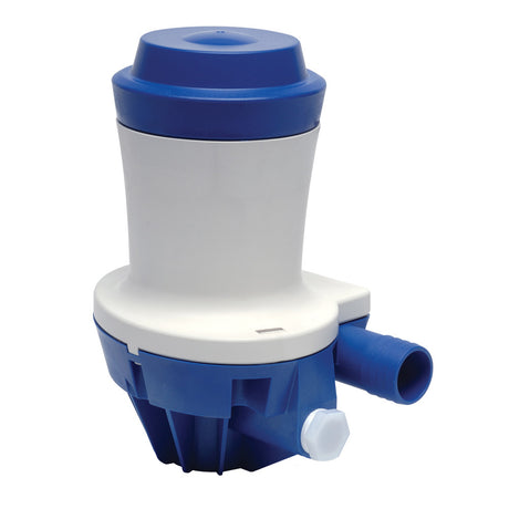 Shurflo by Pentair High Flow 1500 GPH Livewell Pump 24VDC 4A 118 Dual Port Submersible