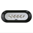 Scandvik Flush Mount Spreader Light  Black