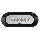 Scandvik Flush Mount Spreader Light  Black