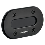 Scanstrut Black Anodized Aluminum LowProfile Multi Cable Seal fCables Up to 15mm