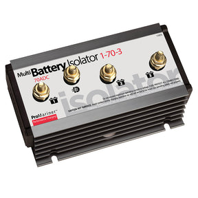 ProMariner Battery Isolator  1 Alternator  3 Battery  70 AMP