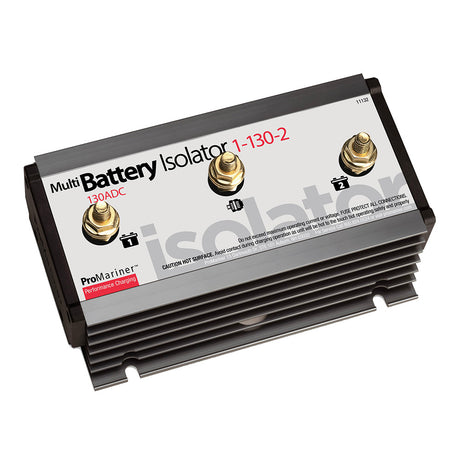 ProMariner Battery Isolator  130 AMP  1 Alternator  2 Battery