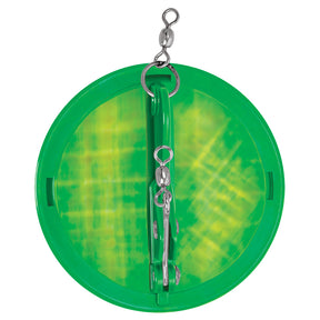 LuhrJensen 314 Dipsy Diver  Kelly GreenSilver Bottom Moon Jelly