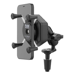 RAM Mount RAM XGrip Phone Mount wVibeSafe  Fork Stem Base  Short