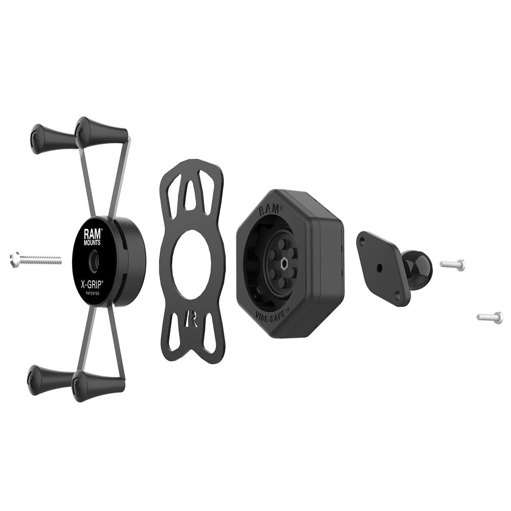 RAM Mount RAM XGrip Large Phone Holder wBall  VibeSafe Adapter