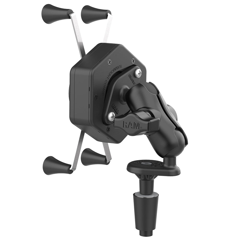 RAM Mount RAM XGrip Large Phone Mount wVibeSafe  Fork Stem Base  Short