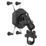 RAM Mount RAM XGrip Large Phone Mount wVibeSafe  UBolt Base  Short