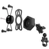 RAM Mount RAM XGrip Large Phone Mount wVibeSafe  UBolt Base  Short