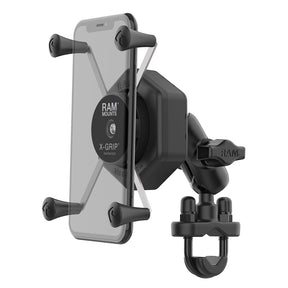 RAM Mount RAM XGrip Large Phone Mount wVibeSafe  UBolt Base  Short