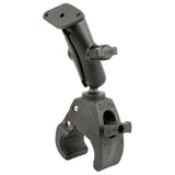 RAM Mount RAM ToughClaw Medium Clamp Mount wDiamond Plate