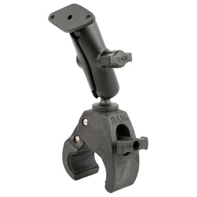 RAM Mount RAM ToughClaw Medium Clamp Mount wDiamond Plate