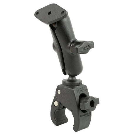 RAM Mount RAM ToughClaw Small Clamp Mount wDiamond Plate