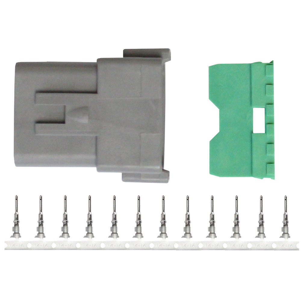 Pacer DT Deutsch Receptacle Repair Kit  1418 AWG 12 Position