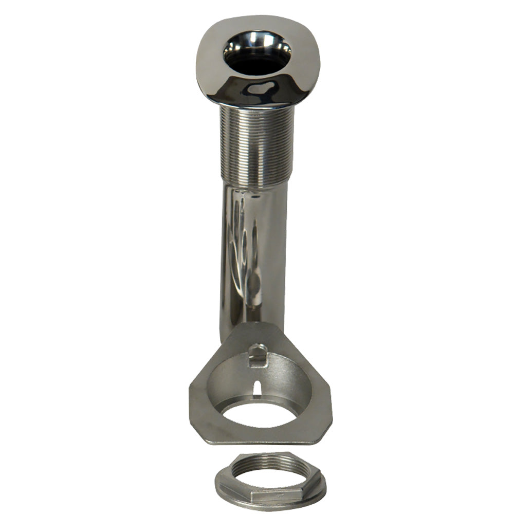 CE Smith 70 Series Screwless Flush Mount Rod Holder  15 Degree  Stainless Steel  Cast Bottom  Black Liner  Boxed