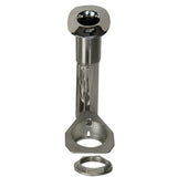 CE Smith 70 Series Screwless Flush Mount Rod Holder  15 Degree  Stainless Steel  Cast Bottom  Black Liner  Boxed