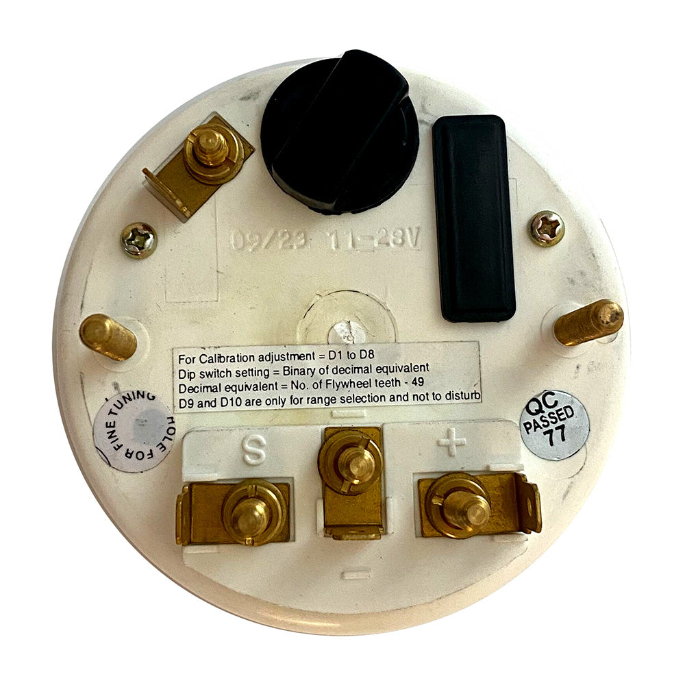 VDO Cockpit International Gen II 4K RPM Tachometer wHourmeter