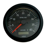 VDO Cockpit International Gen II 4K RPM Tachometer wHourmeter