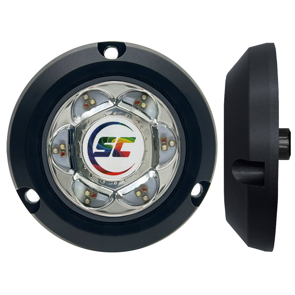 ShadowCaster SC2 Series Polymer Composite Surface Mount Underwater Light  Full Color