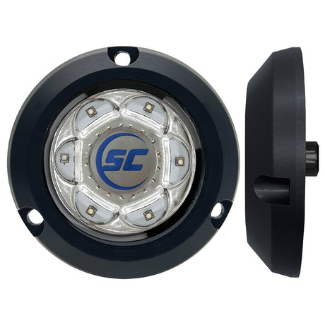 ShadowCaster SC2 Series Polymer Composite Surface Mount Underwater Light  Bimini Blue