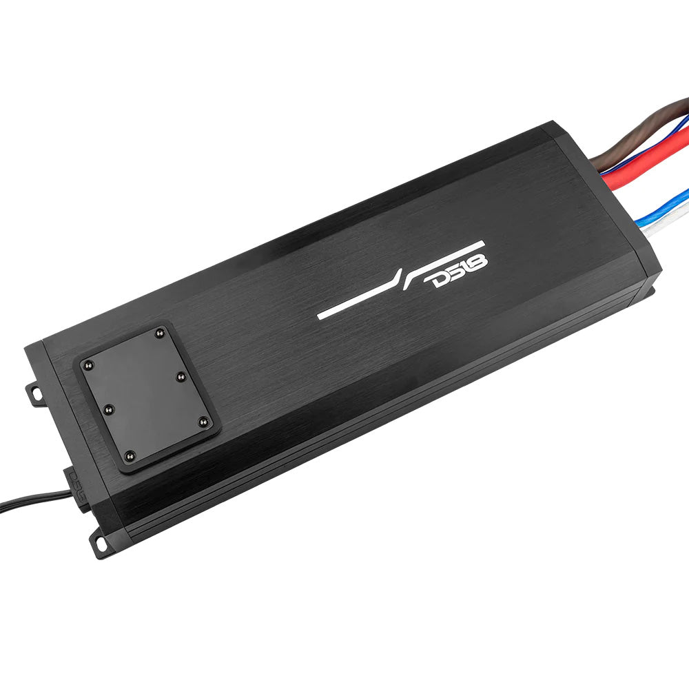DS18 NXL 1Channel FullRange Class D MarinePowersports Amplifier  1500W RMS 1Ohm