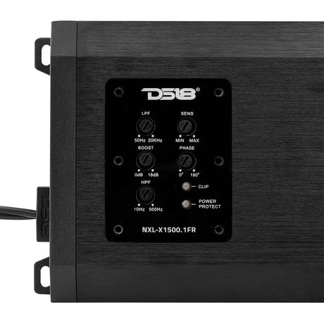 DS18 NXL 1Channel FullRange Class D MarinePowersports Amplifier  1500W RMS 1Ohm
