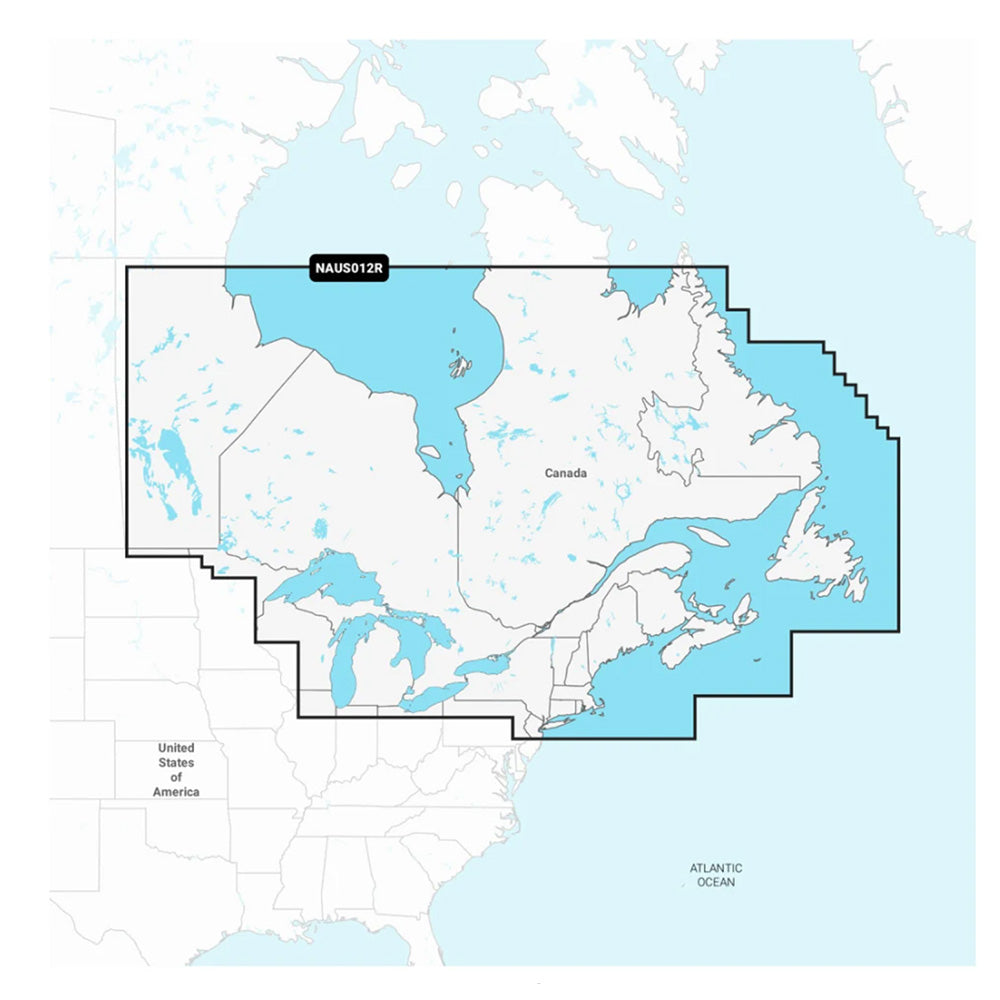 Navionics NAUS012R  Canada East  Great Lakes  Navionics