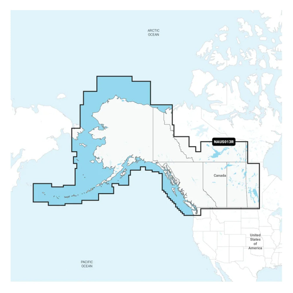 Navionics NAUS013R  Canada West  Alaska  Navionics