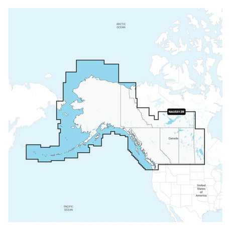 Navionics NAUS013R  Canada West  Alaska  Navionics