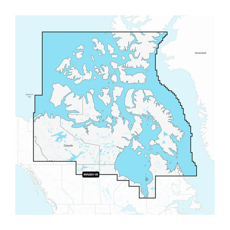 Garmin Navionics Vision NVUS011R Canada North