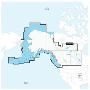 Garmin Navionics NSUS013R Canada West  Alaska