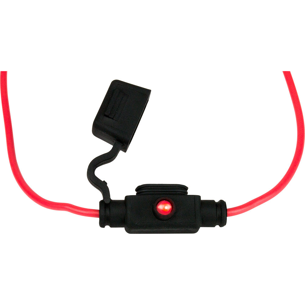 SeaDog ATM Mini Style Inline LED Fuse Holder  Up to 30A