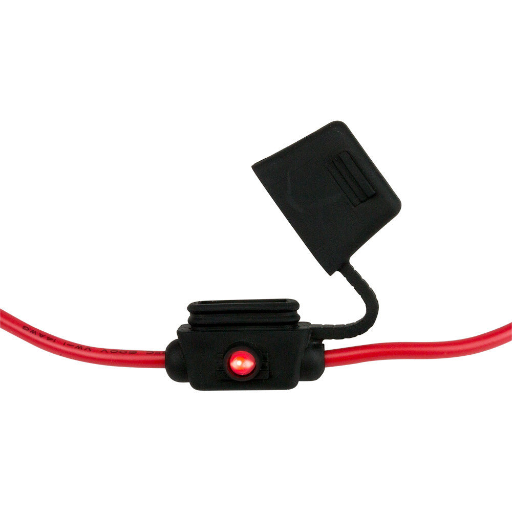 SeaDog ATOATC Style Inline LED Fuse Holder  Up to 30A