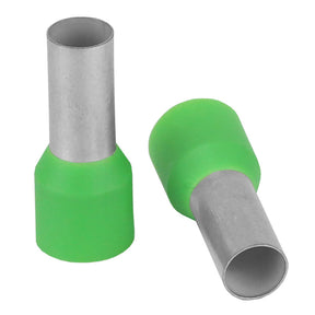 Pacer Green 6 AWG Wire Ferrule  12mm Length  10 Pack
