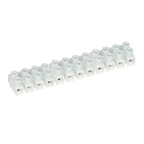 Pacer 20A Euro Style Terminal Block  12 Gang  5 Pack