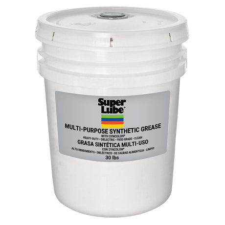 Super Lube MultiPurpose Synthetic Grease wSyncolon PTFE  30lbs