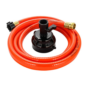 Camco RhinoFlex 10 Clean Out Hose wRinser Cap  58 Internal Diameter