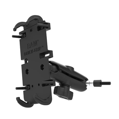 RAM Mount RAM QuickGrip XL Phone Mount wGrab Handle M6 Bolt Base