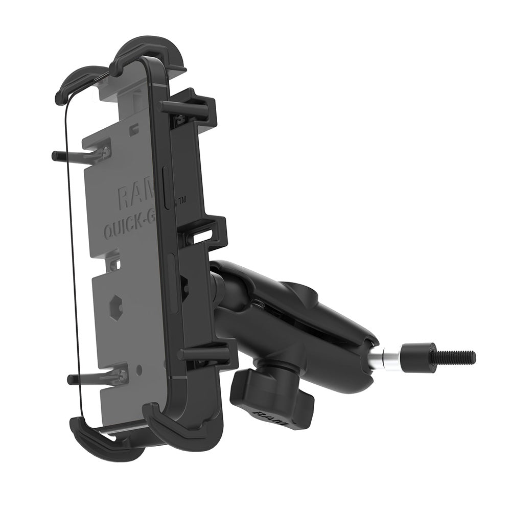 RAM Mount RAM QuickGrip XL Phone Mount wGrab Handle M6 Bolt Base