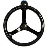 Schmitt Marine Carbon Fiber Primus Wheel wKnob 135 wSanntoprene Finger Grip 34 Tapered Shaft wCF Nut
