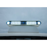 ShadowCaster Eagle Ray LED Light Bar  White Housing  Dual Optics