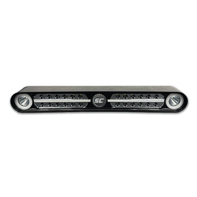 ShadowCaster Eagle Ray LED Light Bar  Black Housing  Dual Optics
