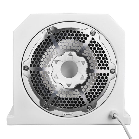 DS18 HYDRO 10 Marine Sub Box wRGB Lighting  White