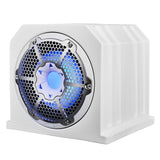 DS18 HYDRO 10 Marine Sub Box wRGB Lighting  White