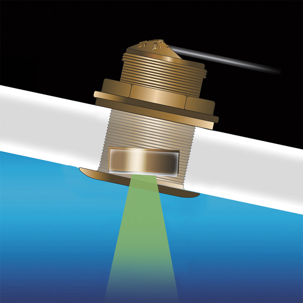 Airmar B75HW High Wide Chirp Transducer  20 Degree Deadrise 600W Thru Hull
