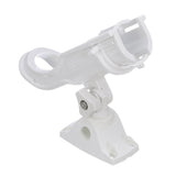 Attwood HeavyDuty Adjustable Rod Holder wCombo Mount  White