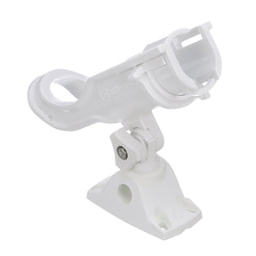 Attwood HeavyDuty Adjustable Rod Holder wCombo Mount  White