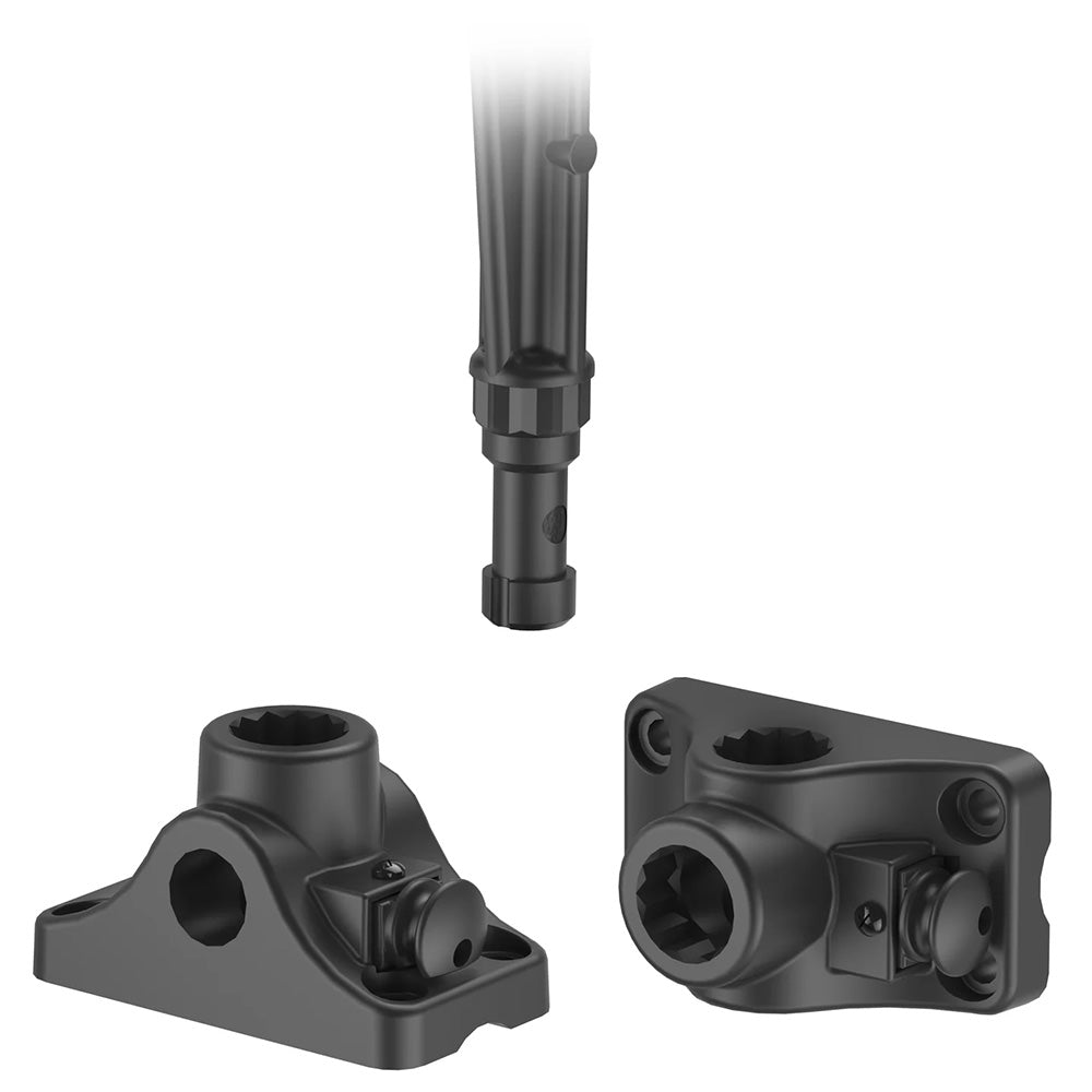 RAM Mount RAM ROD Fishing Rod Holder wPlunger Bulkhead Base