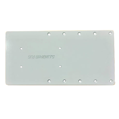 Sea Brackets 14 Straight Trolling Motor Plate fGarmin Kraken